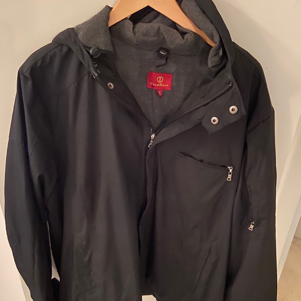 Cole Haan Hooded Jacket.